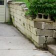a collapsing retaining wall in Oakville
